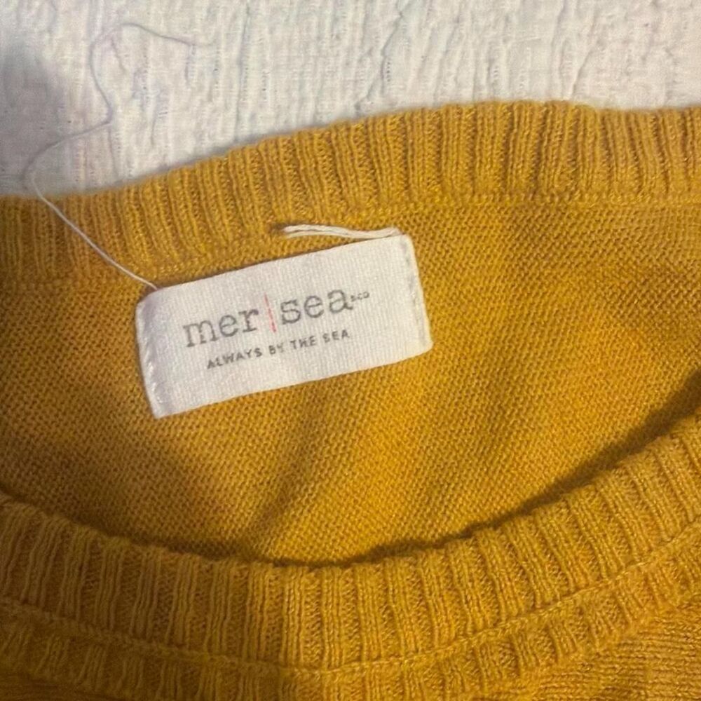 Yellow Gold Boxy Sweater - Picture 3 of 5